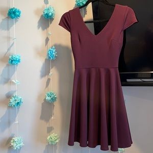Macy's Purple Mini Dress